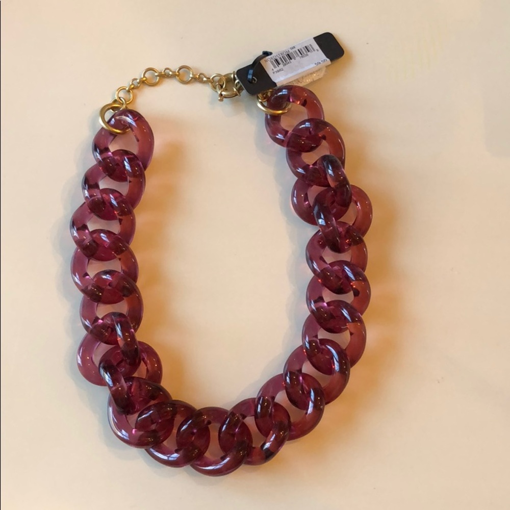 Jcrew Enamel Link necklace